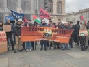 Manifestazione in Piazza Castello per la Palestina libera e il cessate il fuoco a Gaza