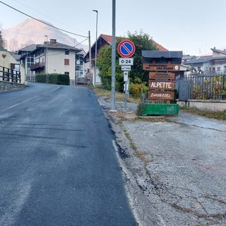 In corso la bitumatura sulla Strada Provinciale 44 di Alpette