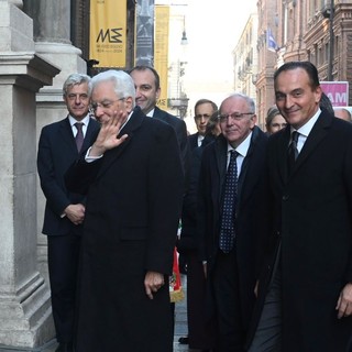 Il presidente della Repubblica Mattarella apre le porte del nuovo Museo Egizio