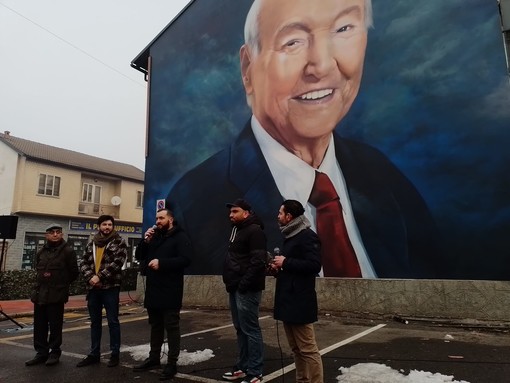 murales dedicato a Piero Angela