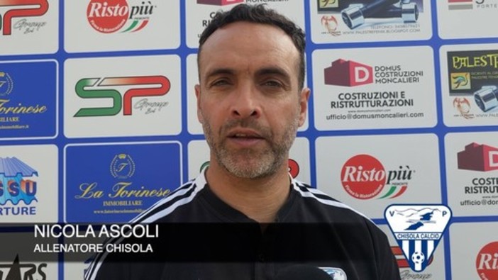 Calcio Dilettanti, mister Ascoli pronto a restare al Chisola