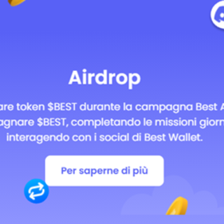 BEST è il nuovo token nativo di Best Wallet: al via la prevendita