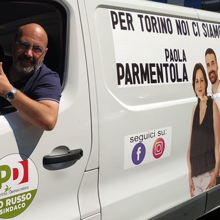 Michele Paolino in campagna elettorale (Foto di Michele Paolino - Facebook)