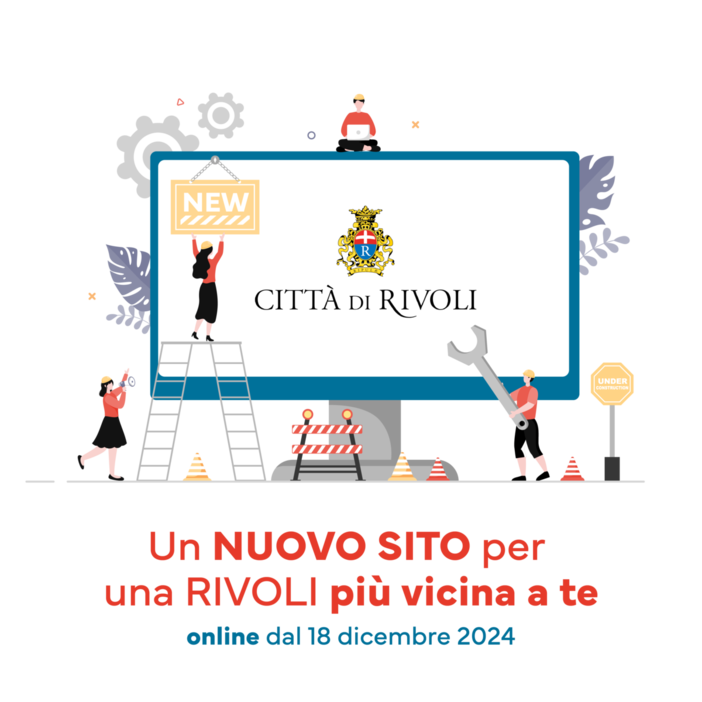 Dal 18 dicembre online il nuovo sito web della Città di Rivoli