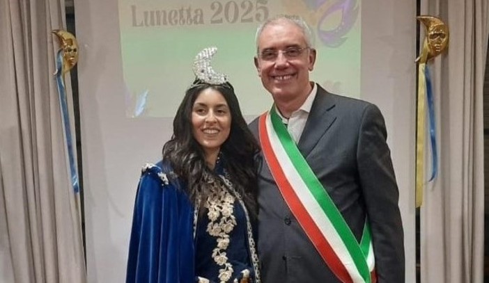 La nuova Lunetta Arianna Zuccaro con l'assessore Angelo Ferrero