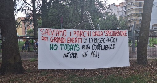 Continuano le proteste ambientaliste contro il Festival: &quot;No Todays alla Confluenza, né ora né mai&quot;