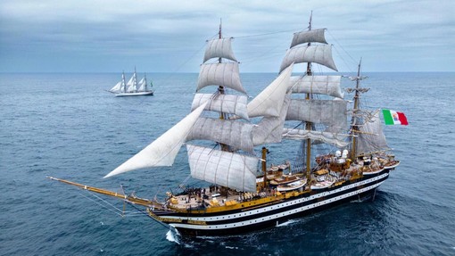 Piemonte protagonista del tour mondiale della nave Amerigo Vespucci