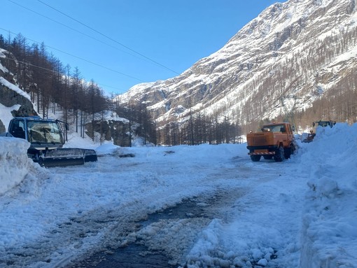 Riaperte la Strada provinciale 48 a Valprato Soana e la Sp 50 fino a Ceresole Reale