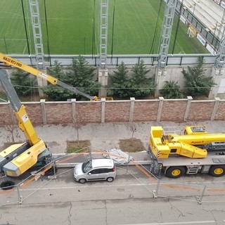 cantiere dello stadio Filadelfia