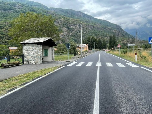 A Venaus una nuova pavimentazione per la strada provinciale 210