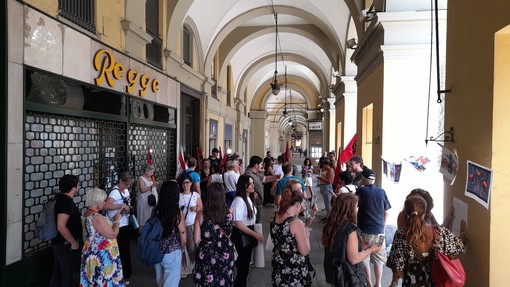 Ancora proteste di docenti precari all'Ufficio scolastico di Torino (foto di archivio)