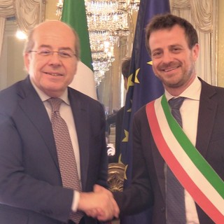 il prefetto ruberto e il sindaco salvai