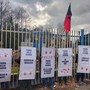 &quot;Disarmiamo la guerra!&quot;: protesta antimilitarista contro Leonardo e la Città dell'Aerospazio