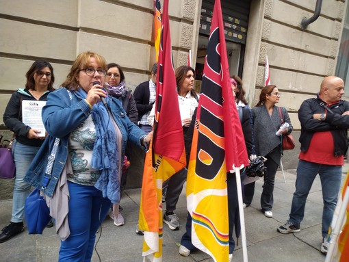 Ancora una protesta degli insegnanti precari della scuola