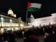 Manifestazione in piazza Castello a favore della Palestina