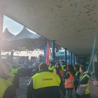 manifestazione di protesta al Caat