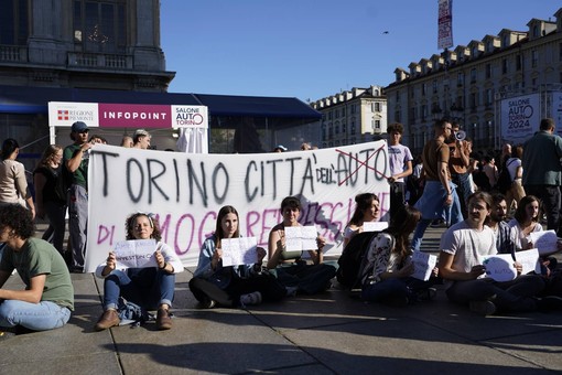 I Fridays For Future contestano il Salone dell’Auto