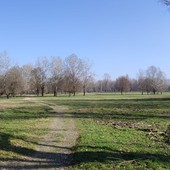 L'area dove dovrebbe sorgere il parco dello sport