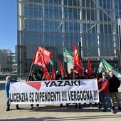 protesta dei lavoratori Yazaki