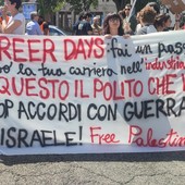 Politecnico, la protesta si sposta ai Career Days contro Leonardo e altre aziende belliche