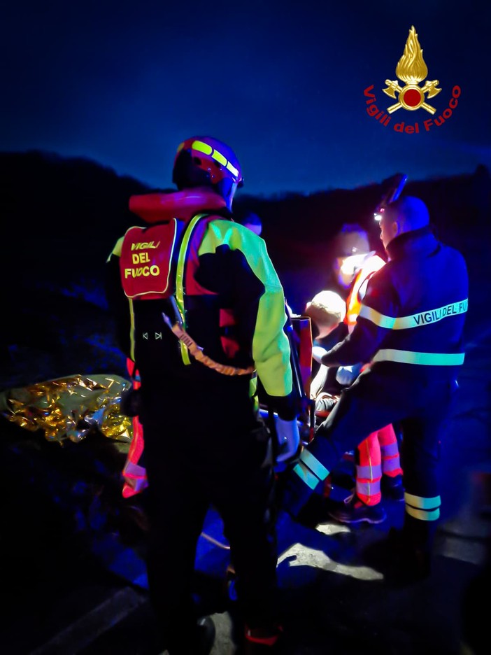 San Raffaele Cimena, i vigili del fuoco salvano una persona caduta nel torrente Cavour