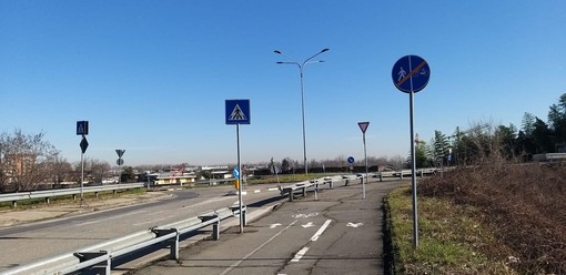 La pista ciclabile di Villaretto