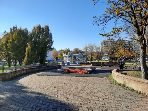 I giardini del parco di Vittorio