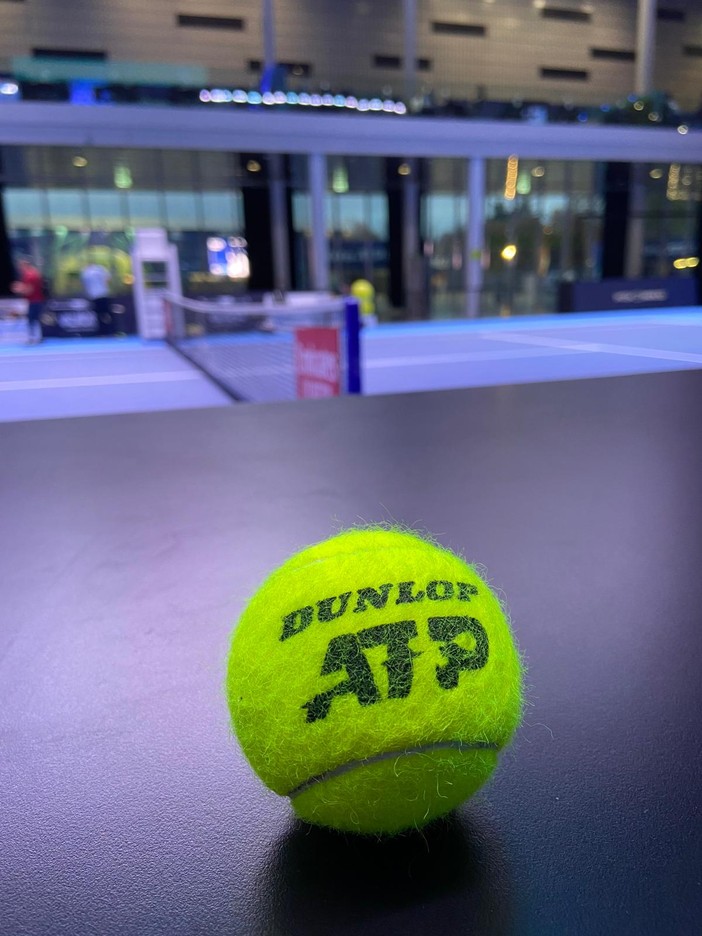 pallina gigante Atp Finals