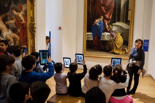 I bambini della scuola &quot;Sandro Pertini&quot; diventano autori digitali per la Galleria Sabauda