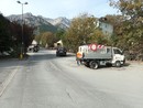 Riapertura di una strada a Bardonecchia