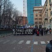 Cospito, da piazza Solferino il raduno del corteo anarchico [FOTO]