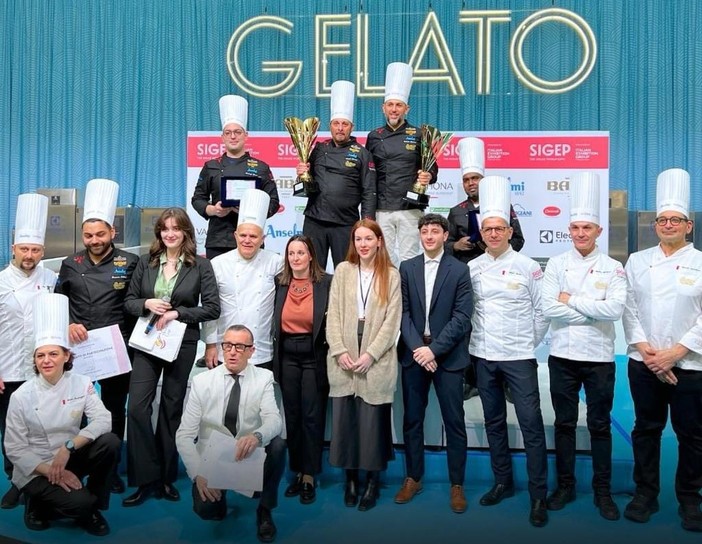 Orgoglio torinese: Roberto Miranti si aggiudica il Gelato D'Oro al SIGEP di Rimini