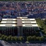 Rendering nuovo ospedale della Pellerina