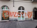 sede pd vandalizzata