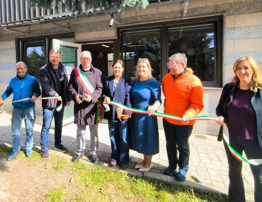 taglio del nastro a Sestriere