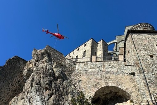 La Sacra di San Michele si trasforma: in corso interventi strutturali e una nuova biglietteria