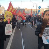 manifestazione in centro a Torino