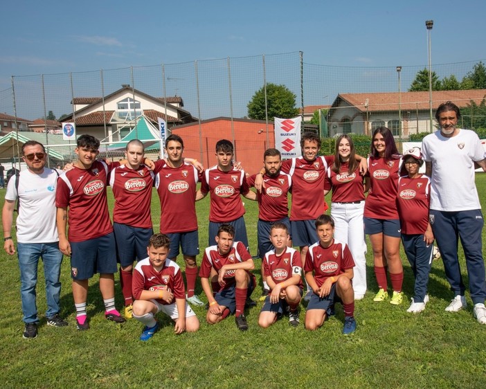 squadra di calcio composta da ragazzi