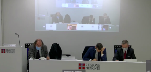 Un momento della riunione in Regione