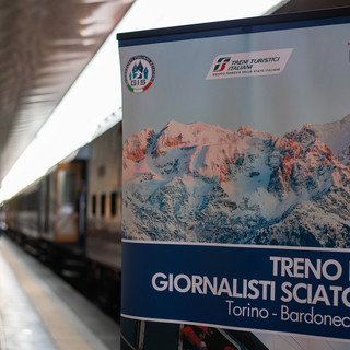 Treno storico della neve per il 70° Meeting internazionale dei giornalisti sciatori