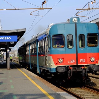 Immagine di repertorio della stazione di Chivasso