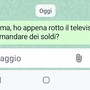 messaggio su whatsapp