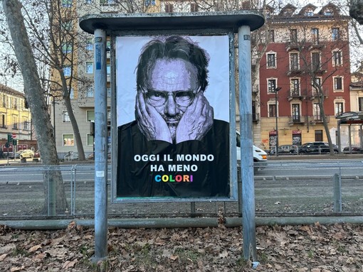 Torino rende omaggio ad Oliviero Toscani: &quot;Il mondo ha meno colori&quot;