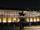 spettacolo di luci e suoni nel centro di Torino