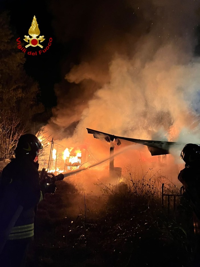 incendio chiusa di san michele