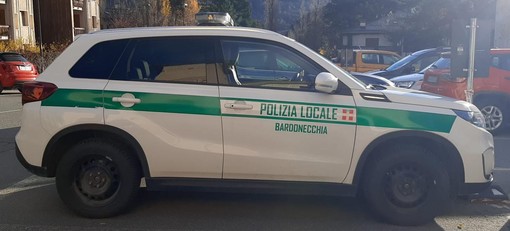 auto dei vigili urbani di Bardonecchia