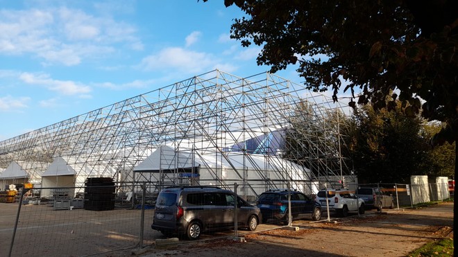 cantiere villaggio tennis Atp Finals