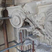 lavori in corso al cantiere di Palazzo Madama