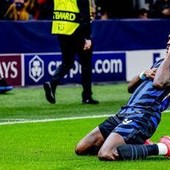 Inter-Feyenoord 2-1, gol di Thuram e Calhanoglu: nerazzurri contro Bayern ai quarti di Champions