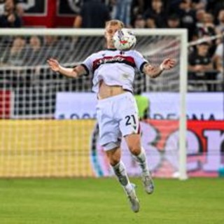 Cagliari-Bologna 0-2, reti di Orsolini e Odgaard